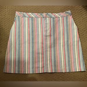 Roxy Surf Brand colorful striped short skirt. Fits like a size 6.